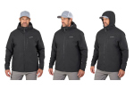 Bunda GRUNDÉNS Turbulence Hybrid Hoodie - Black
