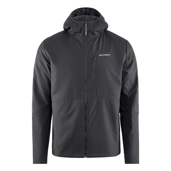 Bunda GRUNDÉNS Turbulence Hybrid Hoodie - Black Bunda GRUNDÉNS Turbulence Hybrid Hoodie - Black