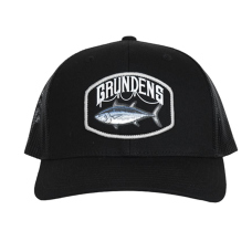 Kšiltovka GRUNDÉNS Bluefin Trucker - Solid Black