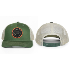 Kšiltovka GRUNDÉNS Hook Trucker FP - Army Olive/Tan 