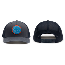 Kšiltovka GRUNDÉNS Hook Trucker FP - Ombre Blue/Navy