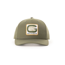 Kšiltovka GRUNDÉNS Bass Trucker - Army Olive