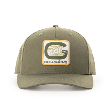 Kšiltovka GRUNDÉNS Bass Trucker - Army Olive