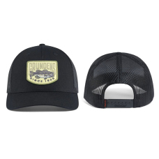 Kšiltovka GRUNDÉNS Bass Patch Trucker- Black 