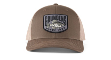 Kšiltovka GRUNDÉNS Crappie Patch Trucker - Driftwood/Khaki