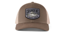 Kšiltovka GRUNDÉNS Crappie Patch Trucker - Driftwood/Khaki