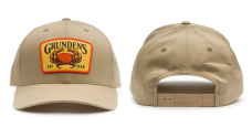 Kšiltovka GRUNDÉNS Eat Crab Trucker - Khaki / White