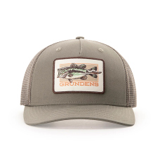 Kšiltovka GRUNDÉNS Off to the Races Trucker - Loden