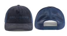Kšiltovka GRUNDÉNS Cord Wordmark Trucker - Navy