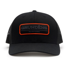 Kšiltovka GRUNDÉNS We Are Fishing Trucker - Solid Black 