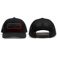 Kšiltovka GRUNDÉNS We Are Fishing Trucker - Solid Black 