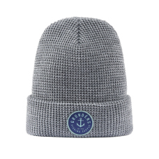 Zimní čepice GRUNDÉNS Anchor Waffle Beanie - Athletic Heather