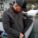 Kalhoty Gore-Tex® GRUNDÉNS Downrigger Bib - Anchor