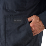 Zateplená košile GRUNDÉNS Jetty Shacket - Black
