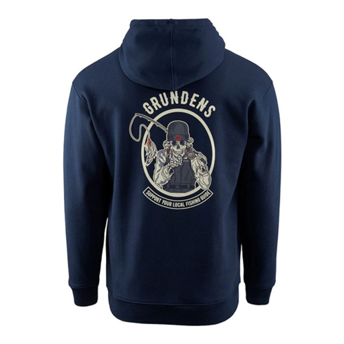 Mikina GRUNDÉNS Displacement DWR Guides - Dark Navy - Vel. L