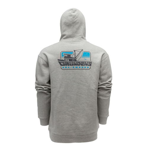 Mikina GRUNDÉNS Displacement DWR Commercial Boat - Athletic Heather - vel. L