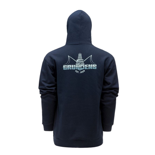Mikina GRUNDÉNS Logo Boat - Dark Navy - vel. L