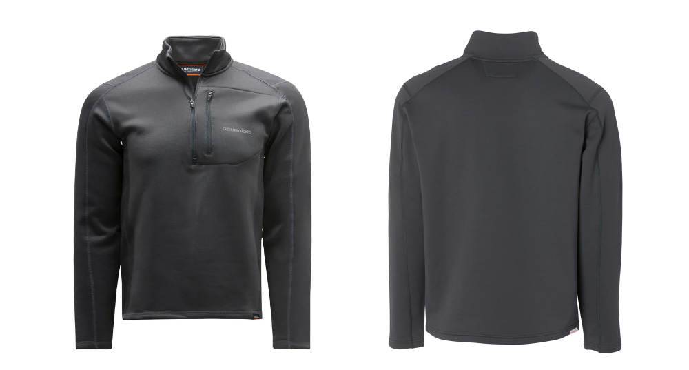 Termo triko GRUNDÉNS Grundies 1/4 Zip - Anchor