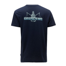 Tričko GRUNDÉNS Logo Boat - Dark Navy