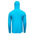 UV tričko s kapucí GRUNDÉNS Tough Sun - Azure