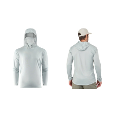 UV tričko s kapucí GRUNDÉNS Tough Sun s maskou - Iceberg