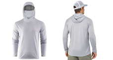 UV Mikina GRUNDÉNS Tough Sun s maskou - Mist
