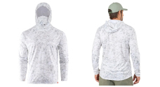 UV Mikina GRUNDÉNS Tough Sun s maskou - Squall Camo