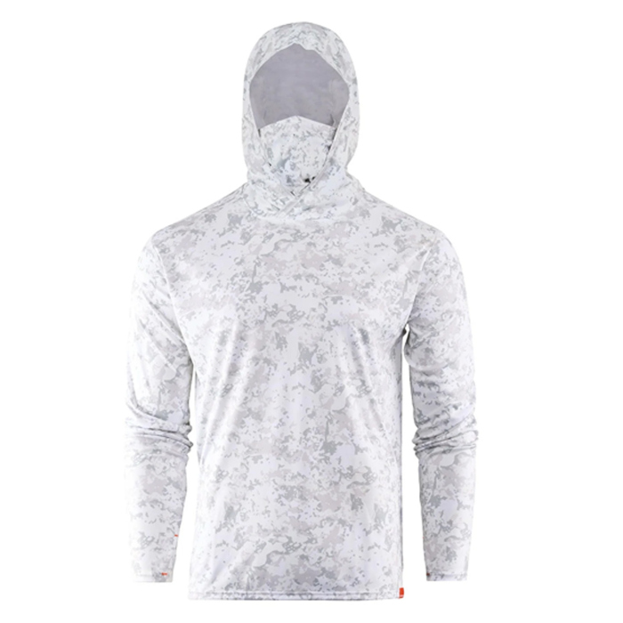 UV tričko s kapucí GRUNDÉNS Tough Sun s maskou - Squall Camo UV tričko s kapucí GRUNDÉNS Tough Sun s maskou - Squall Camo