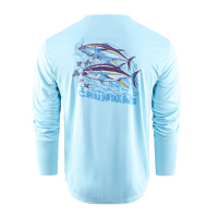 UV tričko GRUNDÉNS Twin Tuna LS Tech Tee