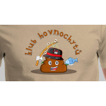 Tričko "KLUB HOVNOCHYTŮ" NÁSTRAHY.CZ
