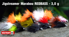 Jigstreamer Marabou REDBASS 3 g