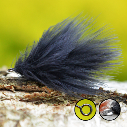 Streamer Marabou "čeburaška" REDBASS - color BL