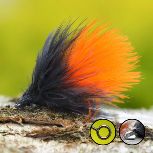 Streamer Marabou "čeburaška" REDBASS - color BLO