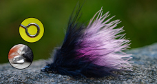 Streamer Marabou "čeburaška" REDBASS