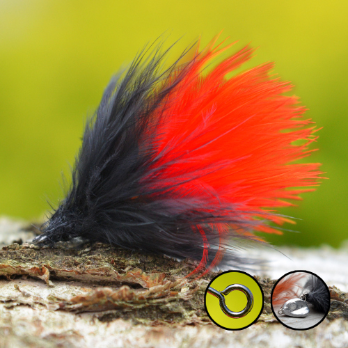 Streamer Marabou "čeburaška" REDBASS - color BLR