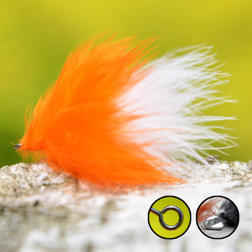 Streamer Marabou "čeburaška" REDBASS - color OW