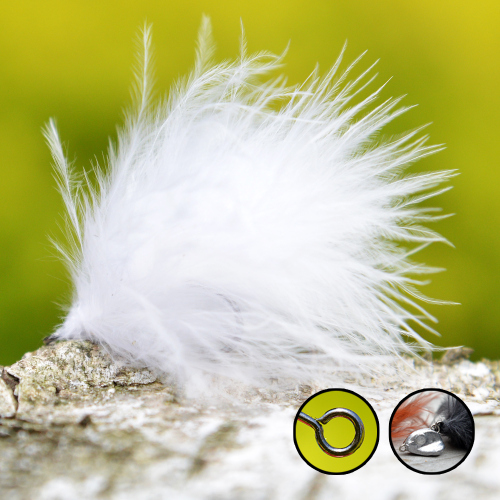 Streamer Marabou "čeburaška" REDBASS - color W