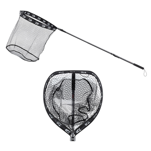 Karbonový sklopný podběrák Fast Fold Carbon PRO DAIWA - Vel.55 x 50 cm
