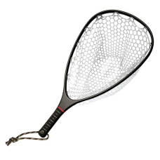 Karbonový podběrák "raketa" se silikonovou sítí