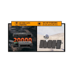 Solární outdoorová powerbanka VIKING TYR II - 20 000 mAh