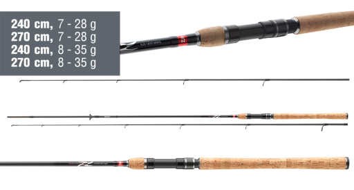 Daiwa Ninja X Carp 3,60 m / 12ft / 3,00 lbs - Karperhengel