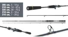 Baitcastový prut Daiwa Prorex S Baitcast 2024