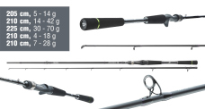 Baitcastový prut Daiwa Prorex S Baitcast 2024