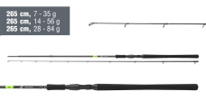 Baitcastový prut Daiwa Prorex X LD Caster