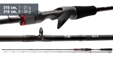 Baitcastový prut Daiwa Ballistic X Baitcast 2023