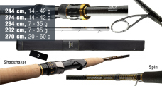Přívlačový prut Daiwa Morethan Branzino AGS