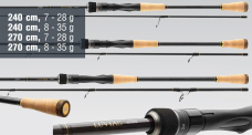 Přívlačový prut Daiwa Luvias Jigger