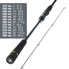 Přívlačový prut Daiwa Prorex S Spin 2024