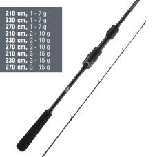 Přívlačový prut Daiwa Prorex X Sensor Spin