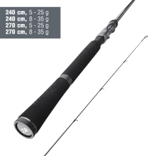 Přívlačový prut Daiwa Crossfire Jigger 2027 Přívlačový prut Daiwa Crossfire Jigger 2027